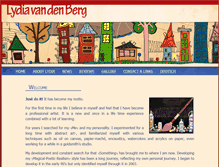 Tablet Screenshot of lydiavandenberg.com